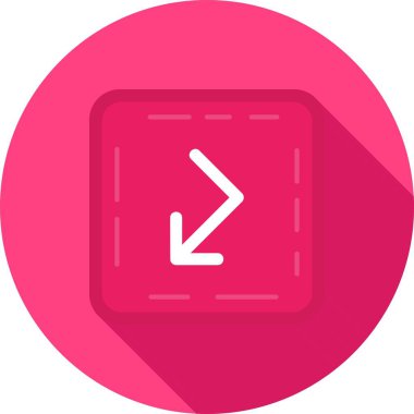 Projeniz için sol yön ok simgesi