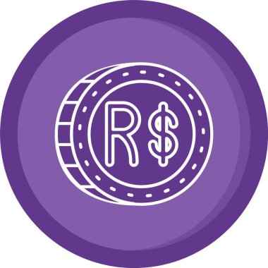 vektör para simgesi illüstrasyonu