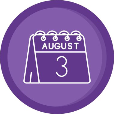 Tek günlük takvimde 25 Ağustos tarihi