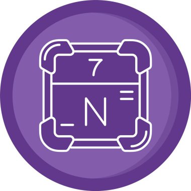 Bir pusula simgesinin vektör illüstrasyonu