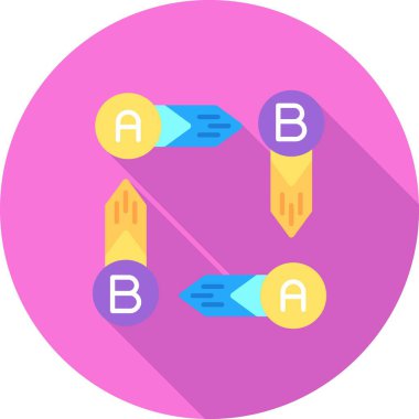 Kalem vektörü simgeleri modern basit illüstrasyon tasarımı