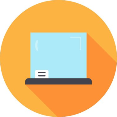 Bilgisayar. Web simgesi basit illüstrasyon