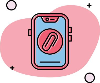 Kişisel ve ticari kullanım için vektör illüstrasyon simgesi.