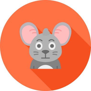 şirin fare simgesi, çizgi film tarzı