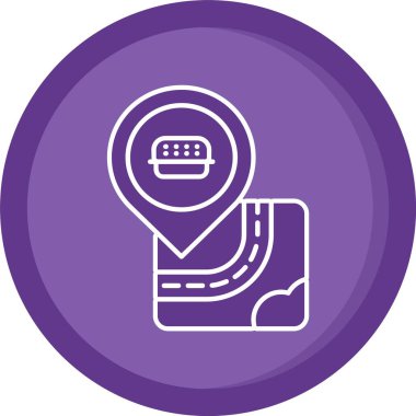 Resimli yiyecek simgesi, basit biçim