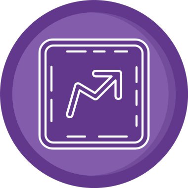 İş simgesinin vektör illüstrasyonu