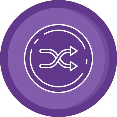 Resim sol yol simgesi simgesi