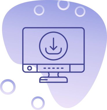 bilgisayar fare simgesi, modern vektör illüstrasyonu