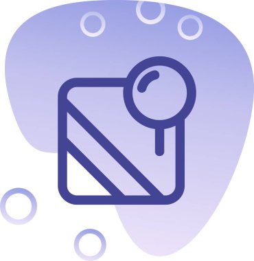 Balık. Web simgesi basit illüstrasyon