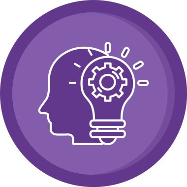 Yaratıcı ampul vektör illüstrasyonu