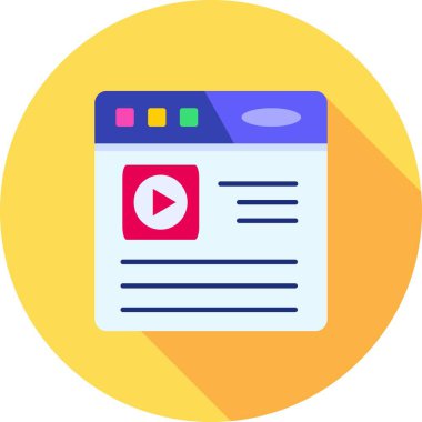 Web reklam renk simgesi