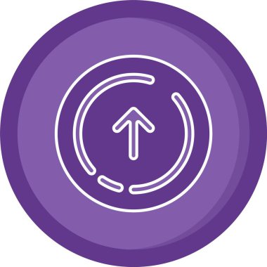 Vektör evrensel simgesi Trendy bakmak.