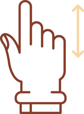 El işareti simgesi simgesi. vektör illüstrasyonu