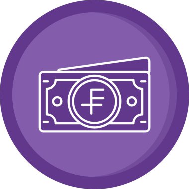 vektör para simgesi illüstrasyonu