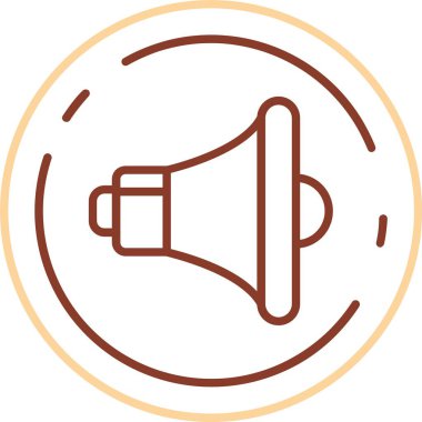 Benzersiz hedef çizgisi vektör simgesi