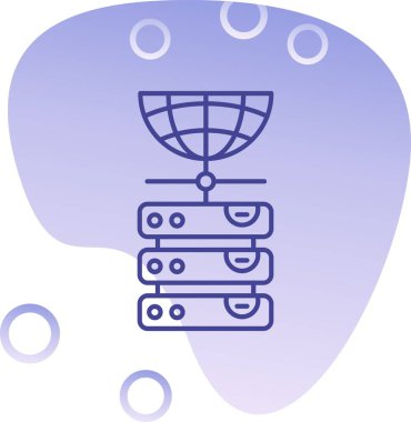 Fiş simgesi ve vektör illüstrasyonlu beyin