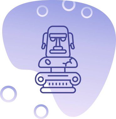 Seo simgesinin vektör illüstrasyonu