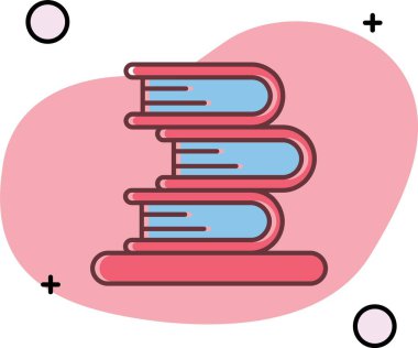 Bir kalp simgesinin vektör illüstrasyonu