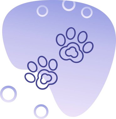 Çizgi film köpeğinin vektör çizimi