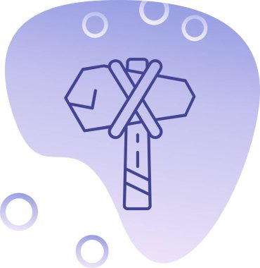 Basit ve minimalist vektör simgesi