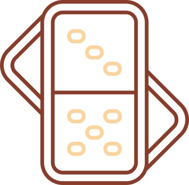 Çikolatalı kek ikonu vektör illüstrasyonu