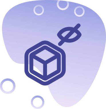 Mavi arkaplanın vektör illüstrasyonu