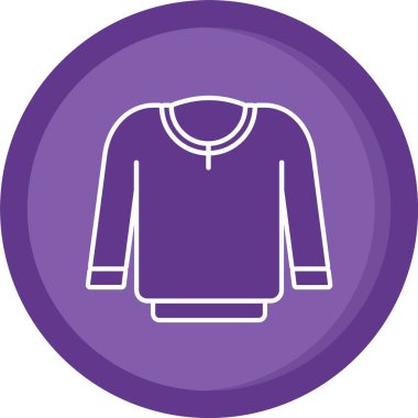 güzel gömlek simgesi vektör simgesi