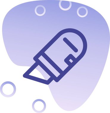 Basit vektör illüstrasyon seosu