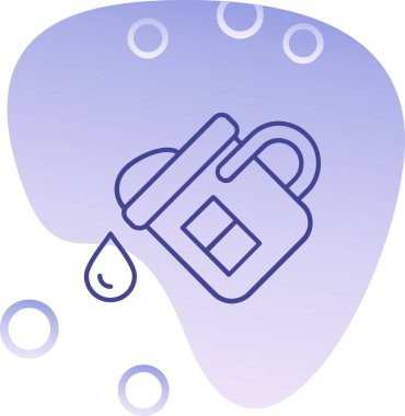 Basit vektör simgesi, nesnelerin çizimi