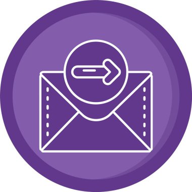 ileti simgesi, vektör illüstrasyonu