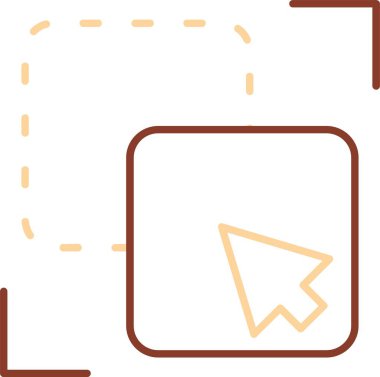 Projenizi sol yön ok simgesi tasarlayın