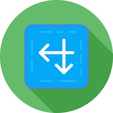 Yön oku. Basit resimleme