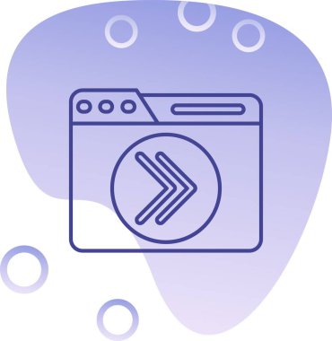 Geri dönüşüm simgesine sahip çamaşır makinesi beyaz arkaplanda izole edilmiş. Çamaşır makinesi. Çamaşır makinesi işareti. Rastgele daire şekilleri. vektör.