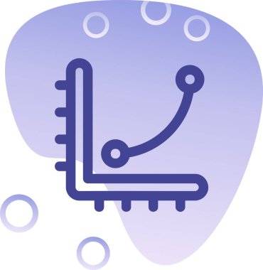 vektör müzik simgesi, illüstrasyon, vektör illüstrasyonu