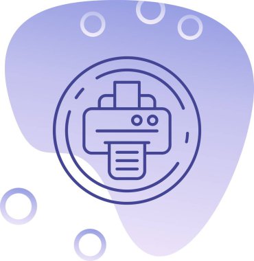 Eşsiz Uydu Vektör Satırı Simgesi