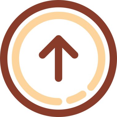 güzel ok çizgisi vektör simgesi