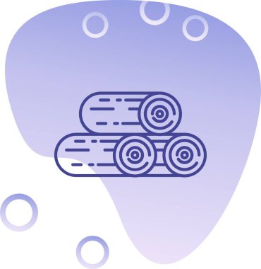 Beyin. Web simgesi basit illüstrasyon