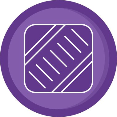 Bir besin simgesinin vektör illüstrasyonu