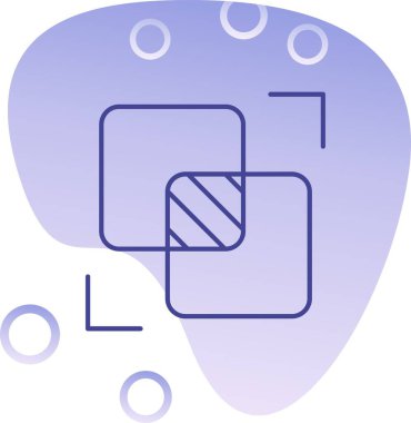 Güzel Beyin vektör satırı simgesi