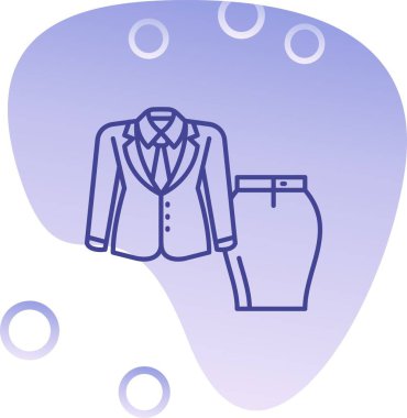 Modern b 'nin vektör illüstrasyonu bir kadının ikonundan yoksun