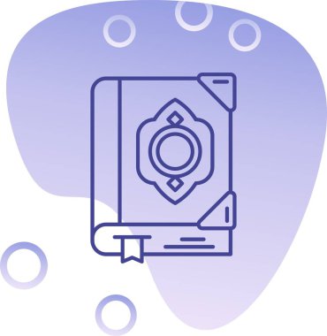 Güvenli ikon. Web için güvenli vektör simgelerinin özet çizimi