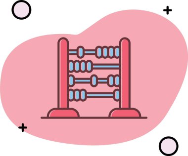 fitness ikonu tasarım vektör çizimi