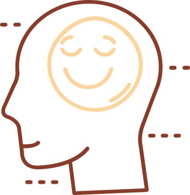 Mutlu, gülümseyen bir kızın yüzü.