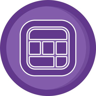 Eşsiz Cüzdan Vektör Kabartma Simgesi