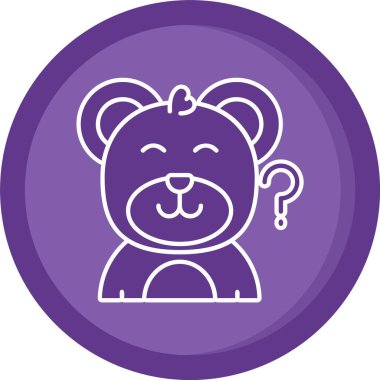 vektör ayı simgesi