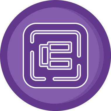 Güzel Glyph Vektör Simgesi