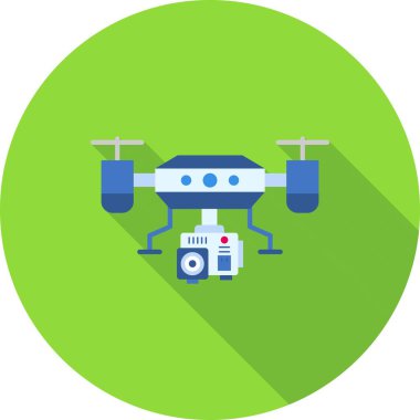 robot ikon vektör illüstrasyonu