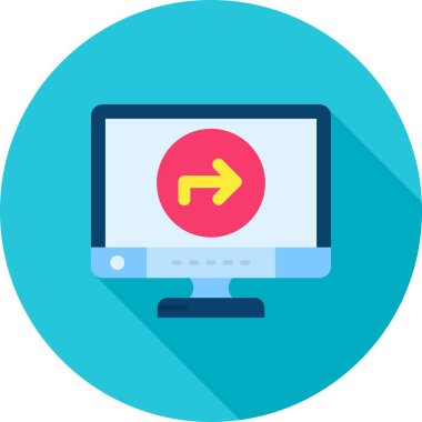 seo modern simgesinin vektör illüstrasyonu