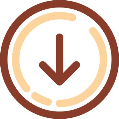 Vektör Saati düz biçim simgesi