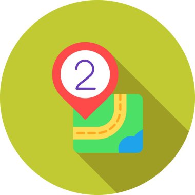 Yol yolu simgesi, izometrik biçim